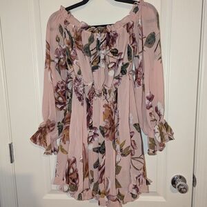 Floral Off-Shoulder Women's Top